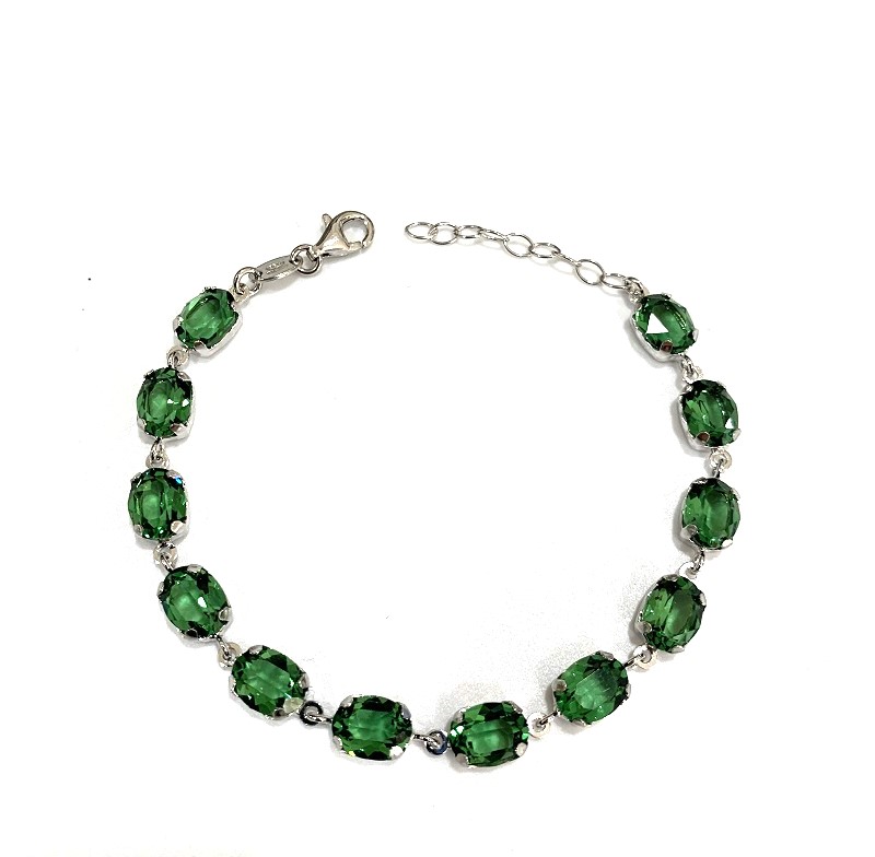 Bracciale Unisex Pietra Agata Verde Ed Ametista | Julio - Foto 4