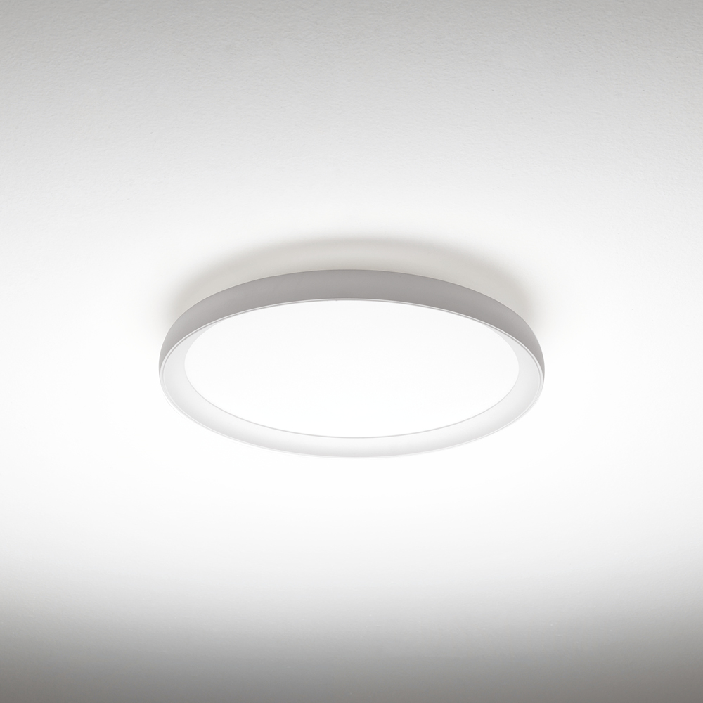 ATENA PLAFONIERA Ø40 BIANCO 36W 3000K - 4000K 