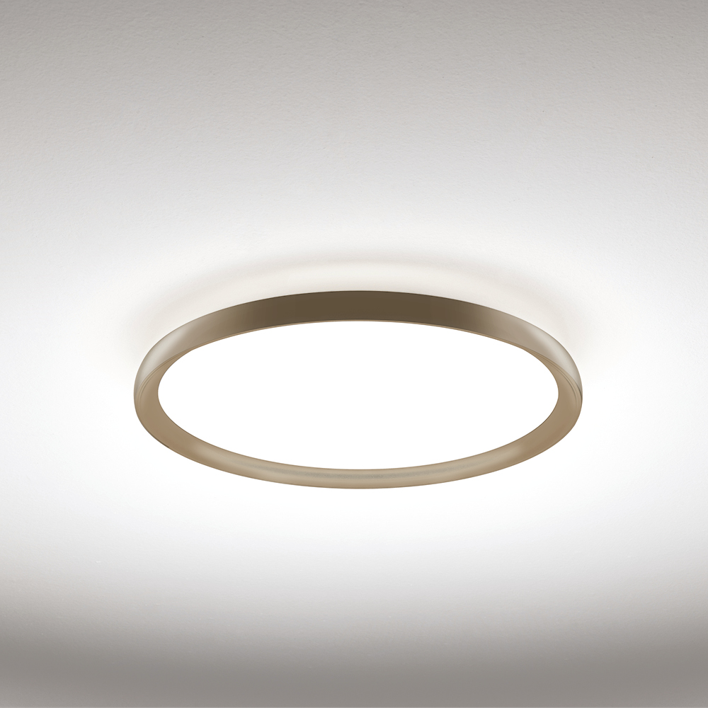 ATENA PLAFONIERA Ø50 SABBIA 48W 3000K - 4000K 