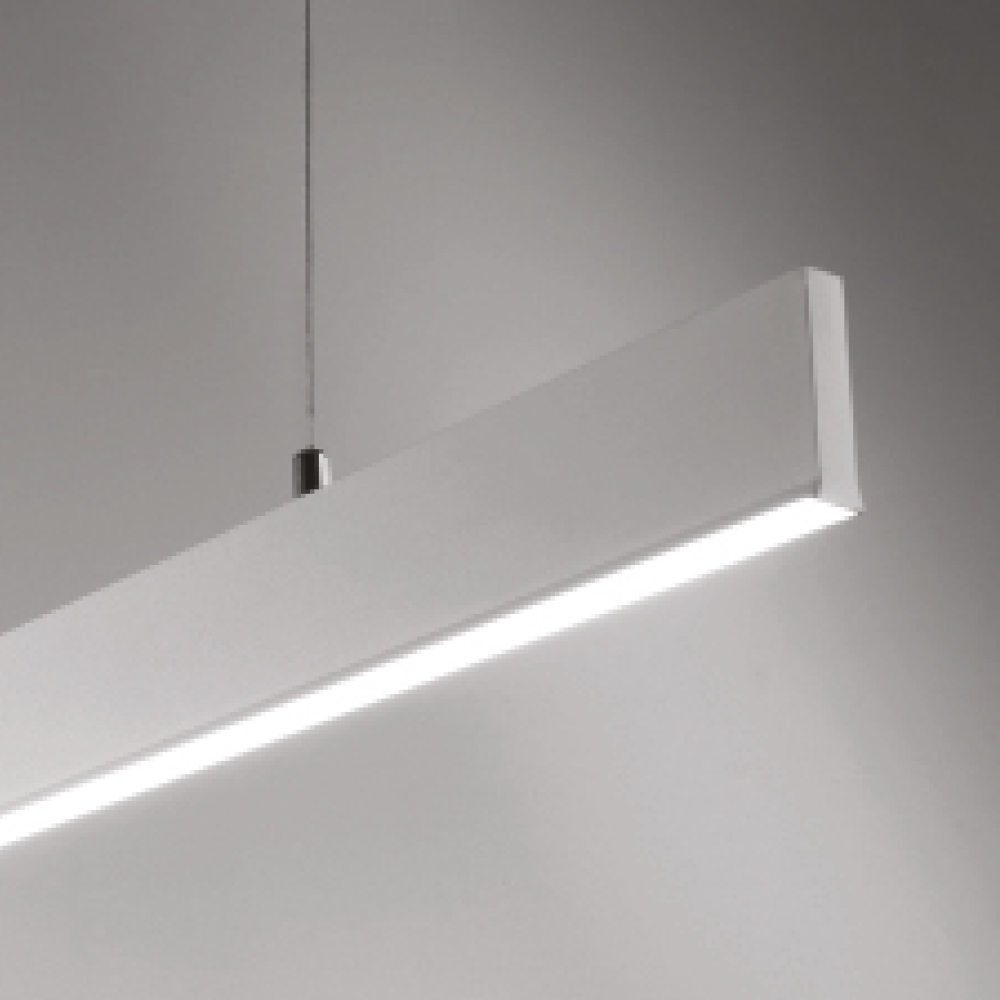 SEGMENTO SOSPENSIONE 125CM BIANCO 30W+10W 2700K-3000K-4000K