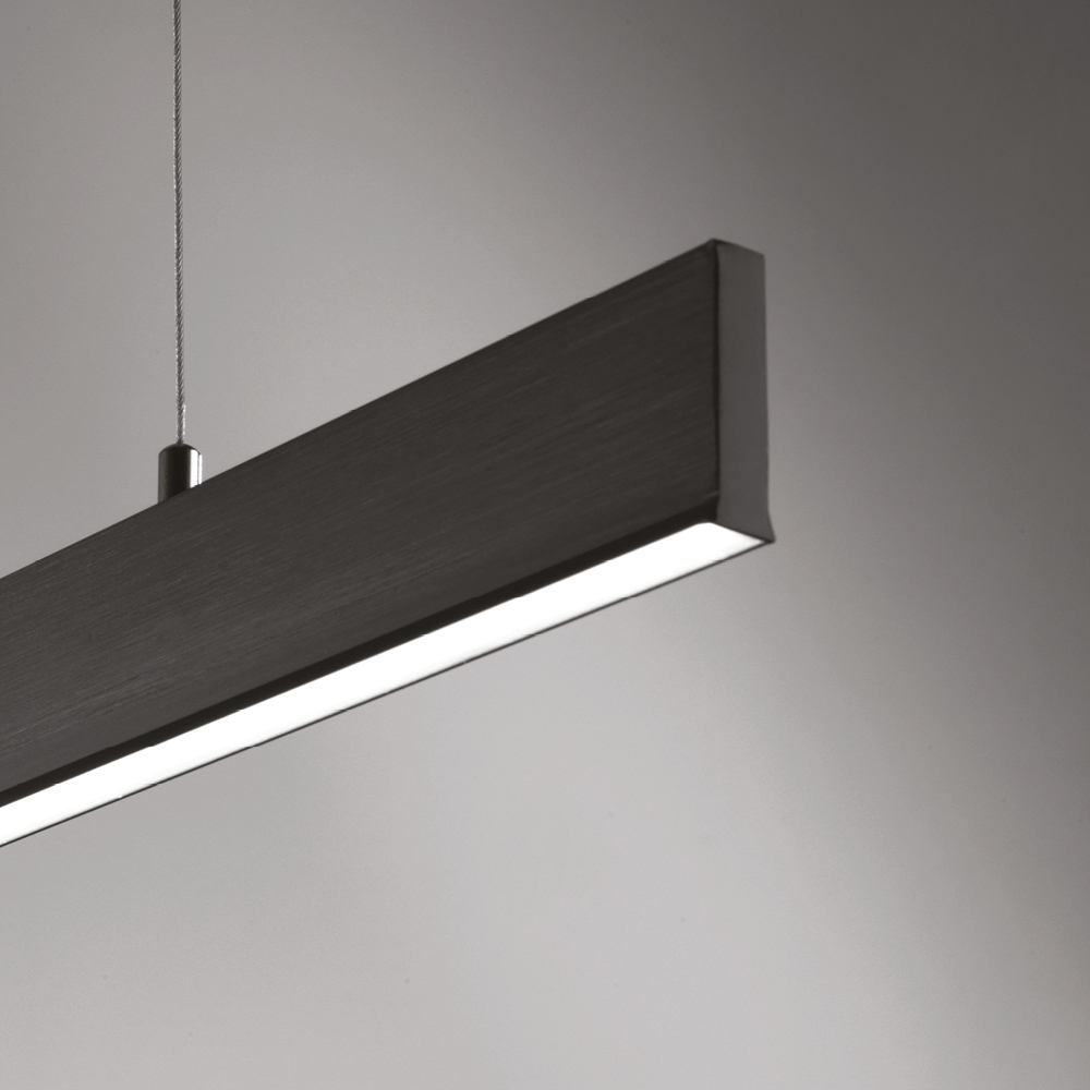 SEGMENTO SOSPENSIONE 125CM BRONZO 30W+10W 2700K-3000K-4000K
