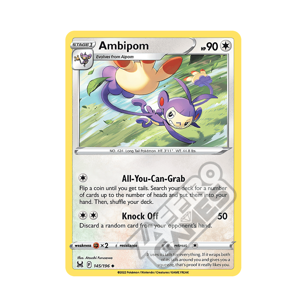 145/196 Ambipom Non Comune (ITA)  Origine Perduta | ZAFFIRO GAMES S.R.L.