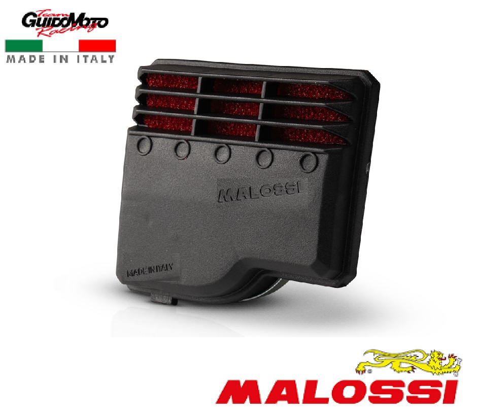 FILTRO ARIA MALOSSI E9 RED FILTER CIAO BRAVO SI CICLOMOTORI PIAGGIO 043687  | Guidomoto. Specialista Vespa, Lambretta, Ciao e Vintage