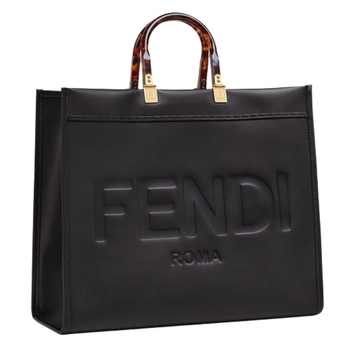 Borsa due manici outlet fendi