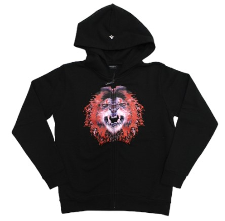 Felpa con zip hot sale marcelo burlon