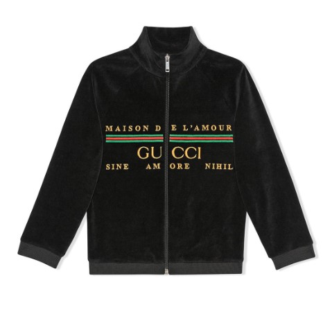 Felpa gucci con on sale zip