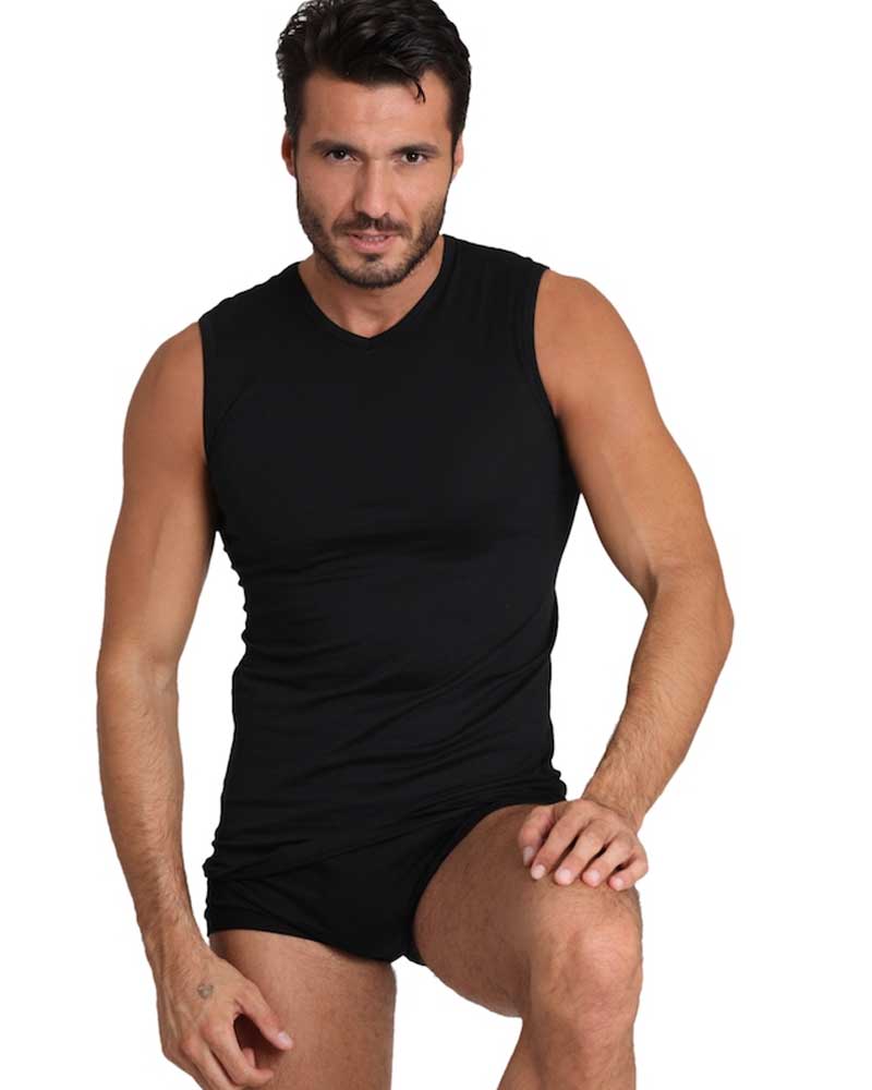 Maglie hot sale uomo smanicate