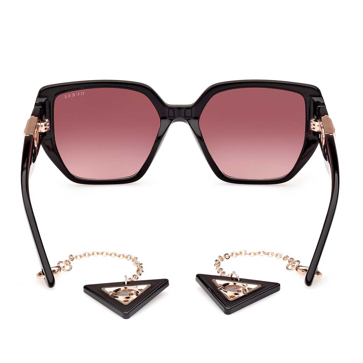 Occhiali Da Sole GUESS GU00129 – Modello Crystal, Trasparenti Ed Eleganti, Ideali Per Città E Viaggi