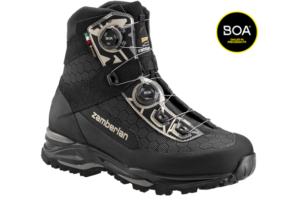 Waterproof Hunting Boots RONDANE GTX RR BOA WL Black Grey Zamberlan Zamberlan