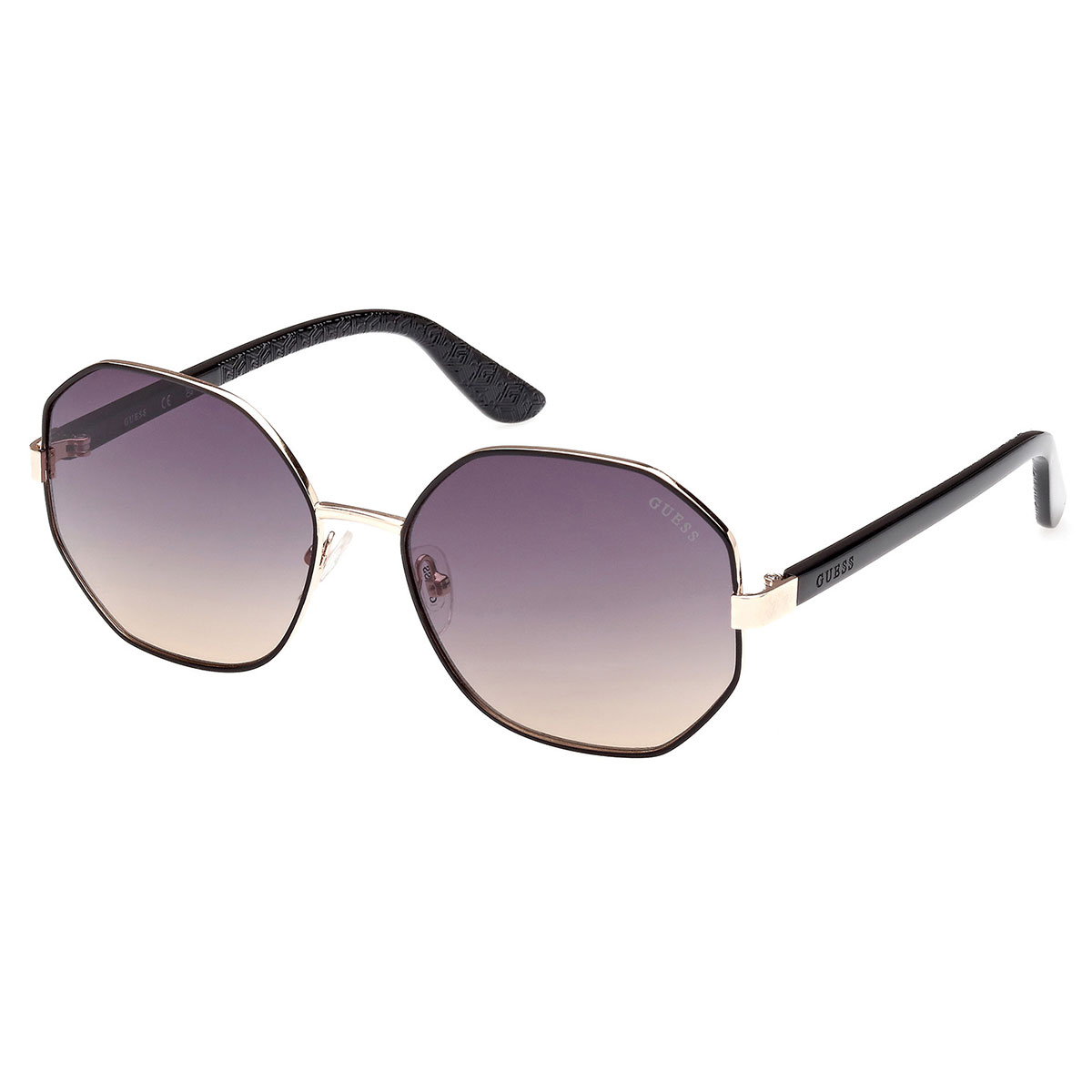 Guess GU7864 05B Occhiali Da Sole Donna - Montatura Nera Lenti Fumo