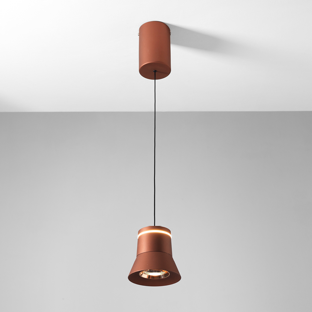 CLOCHE SOSPENSIONE BRONZO 6W 3000K