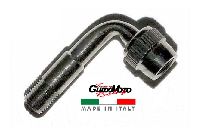 Raccordo Di Gonfiaggio M16 X 1,5 | Per Camion | Con Tubo 8 Mm | Ottone Zincato