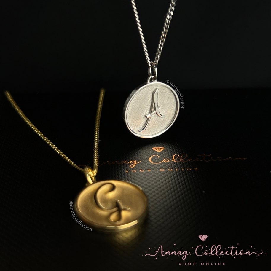 Collana Con Iniziale Personalizzata PEN24 Silver| Clessidra - Foto 4