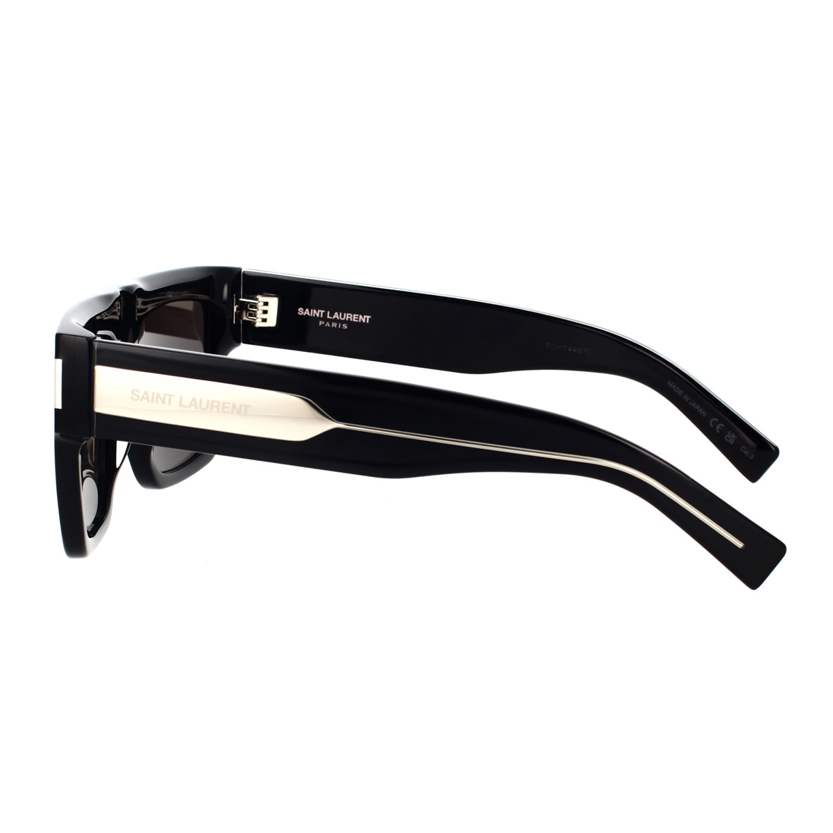 NWT Yves Saint Laurent SL 628-001 Sunglasses Saint Laurent SL 628 Square Sunglasses | EyeOns.com main image 3