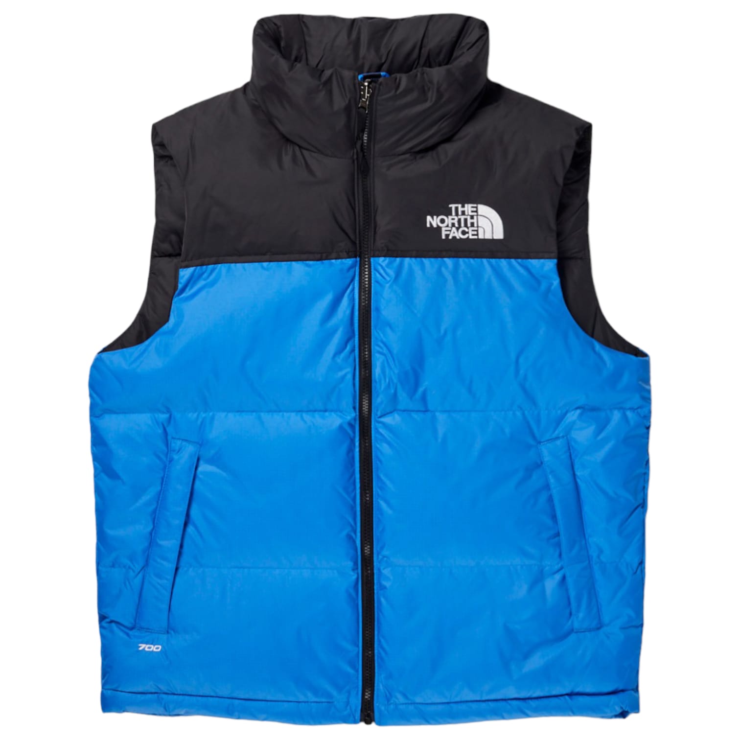 The north face piumino smanicato unisex blu Postalmarket