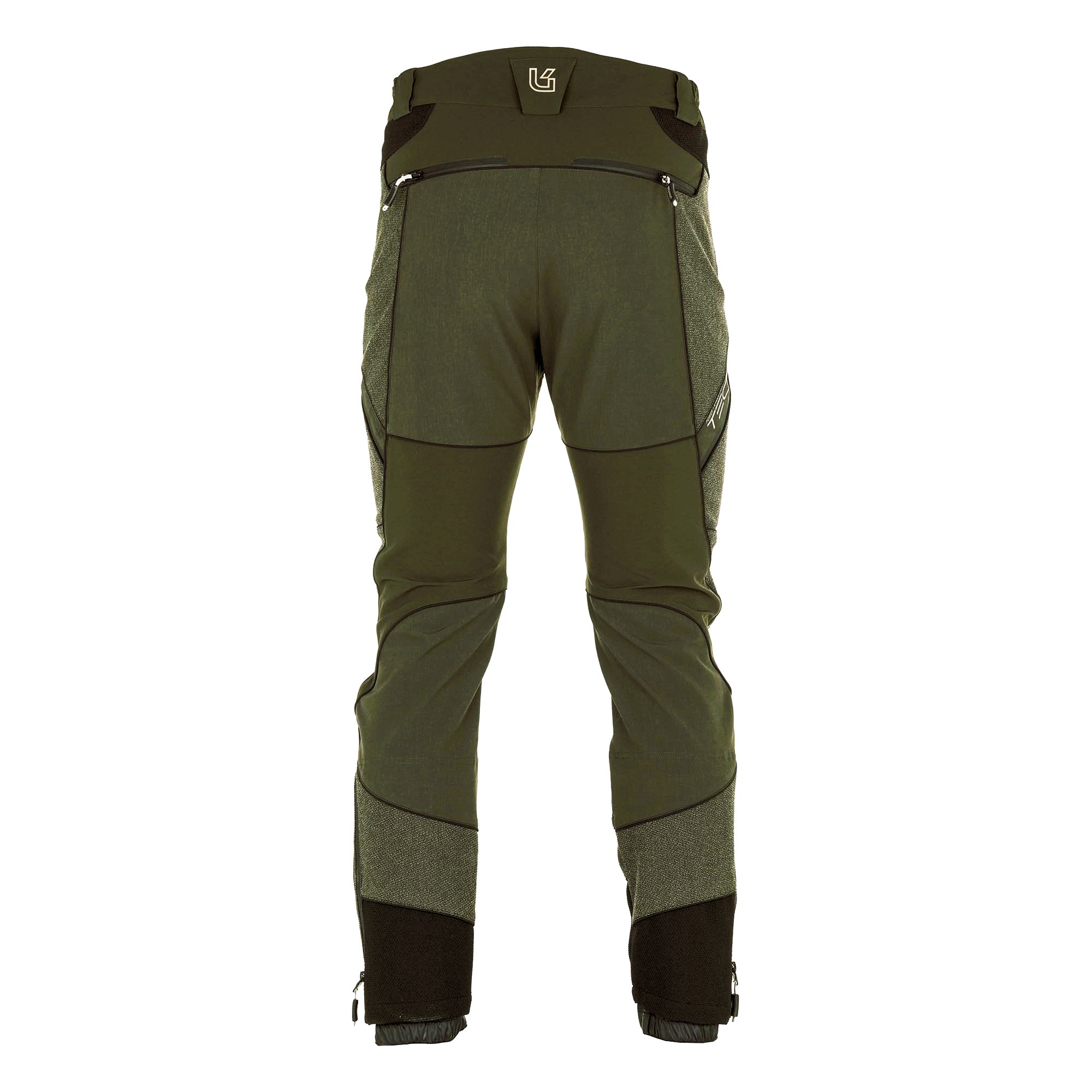 Pantaloni Da Trekking Uomo Zip Off Impermeabili - Ad Asciugatura Rapida, Estivi, Con Cintura - Taglia L (Scegliere Una Taglia In Più)