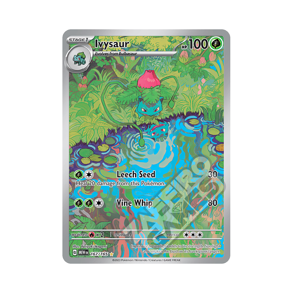 psa10] 151 フシギソウポケモンカード Ivysaur ar art Ivysaur 151