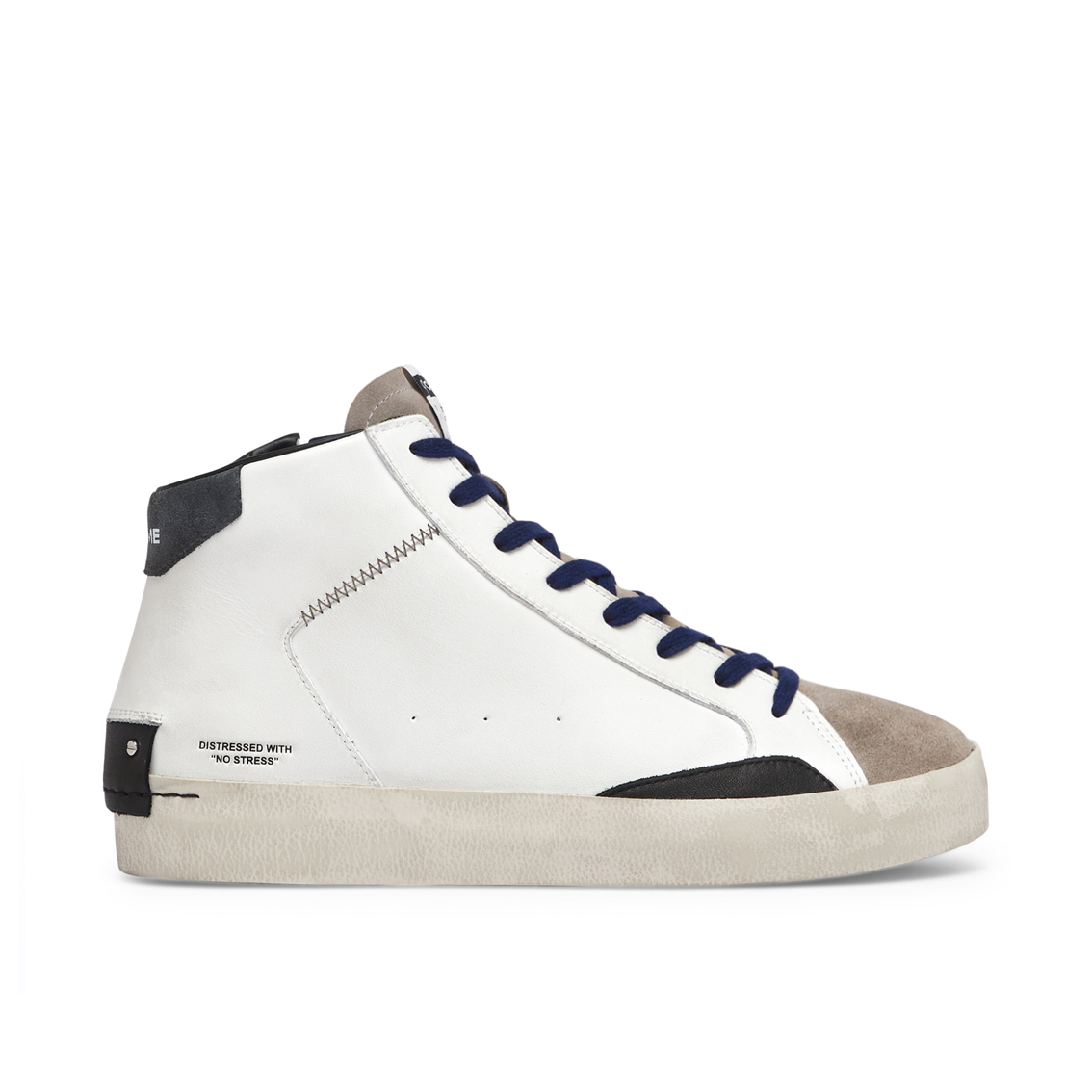 Converse alte uomo bianche best sale