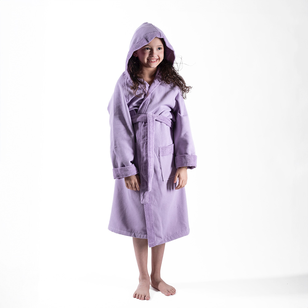Accappatoio Bambini Sport - Lilla 