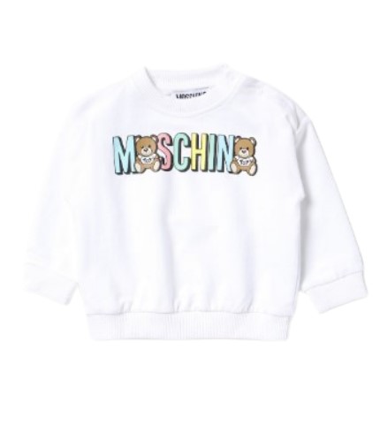 Felpa on sale neonato moschino