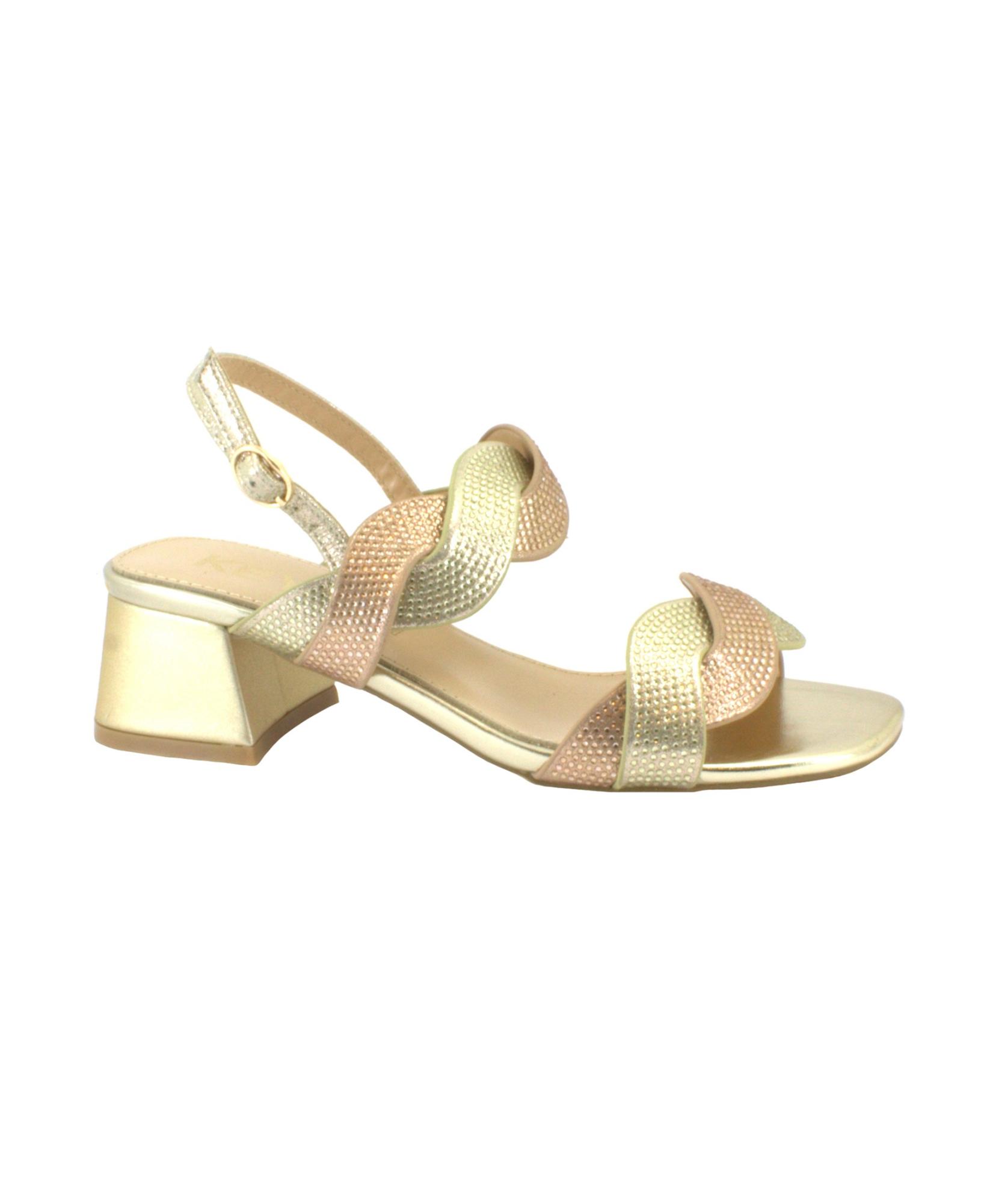 Scarpe hot sale oro brillantini