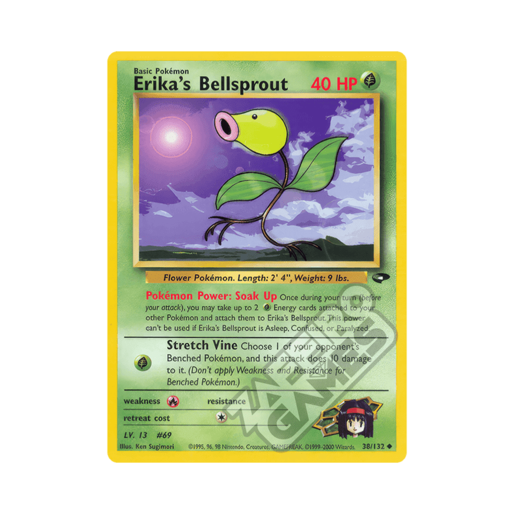 038/132 Erika's Bellsprout Non Comune Unlimited (ENG) - Gym Challenge