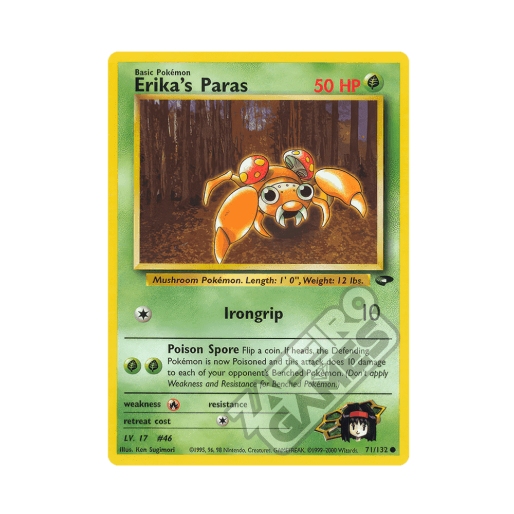 071/132 Erika's Paras Non Comune Unlimited (ENG) - Gym Challenge