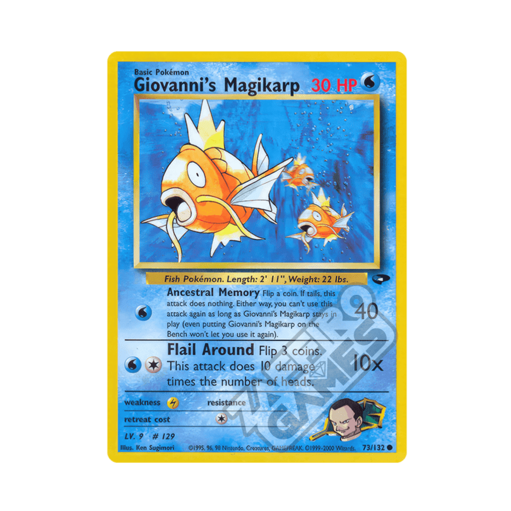 073/132 Giovanni's Magikarp Comune Unlimited (ENG) - Gym Challenge