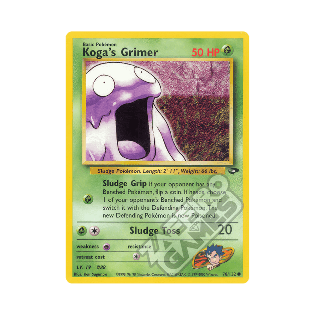 078/132 Koga's Muk Comune Unlimited (ENG) - Gym Challenge