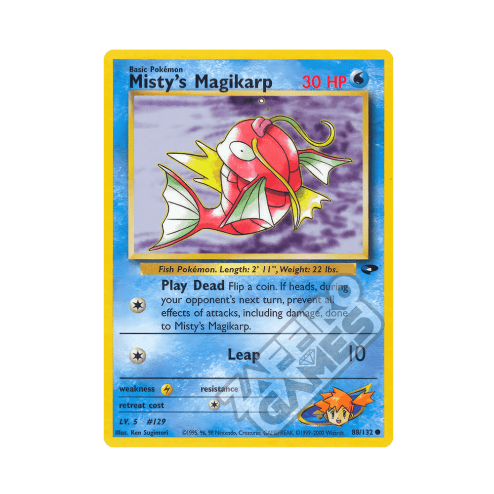 088/132 Misty's Magikarp Comune Unlimited (ENG) - Gym Challenge