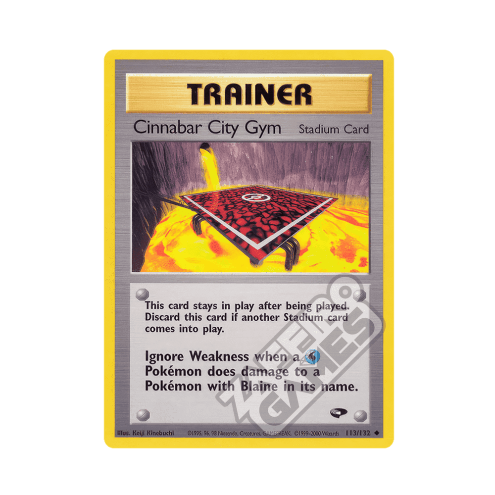 113/132 Cinnabar City Gym Non Comune Unlimited (ENG) - Gym Challenge