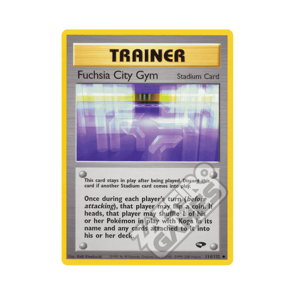 114/132 Fuchsia City Gym Non Comune Unlimited (ENG) - Gym Challenge