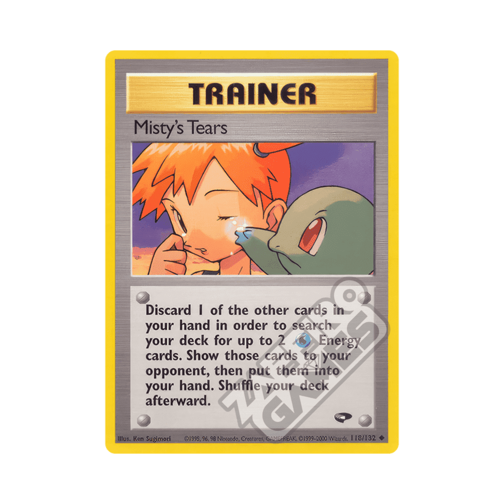 118/132 Misty's Tears Non Comune Unlimited (ENG) - Gym Challenge