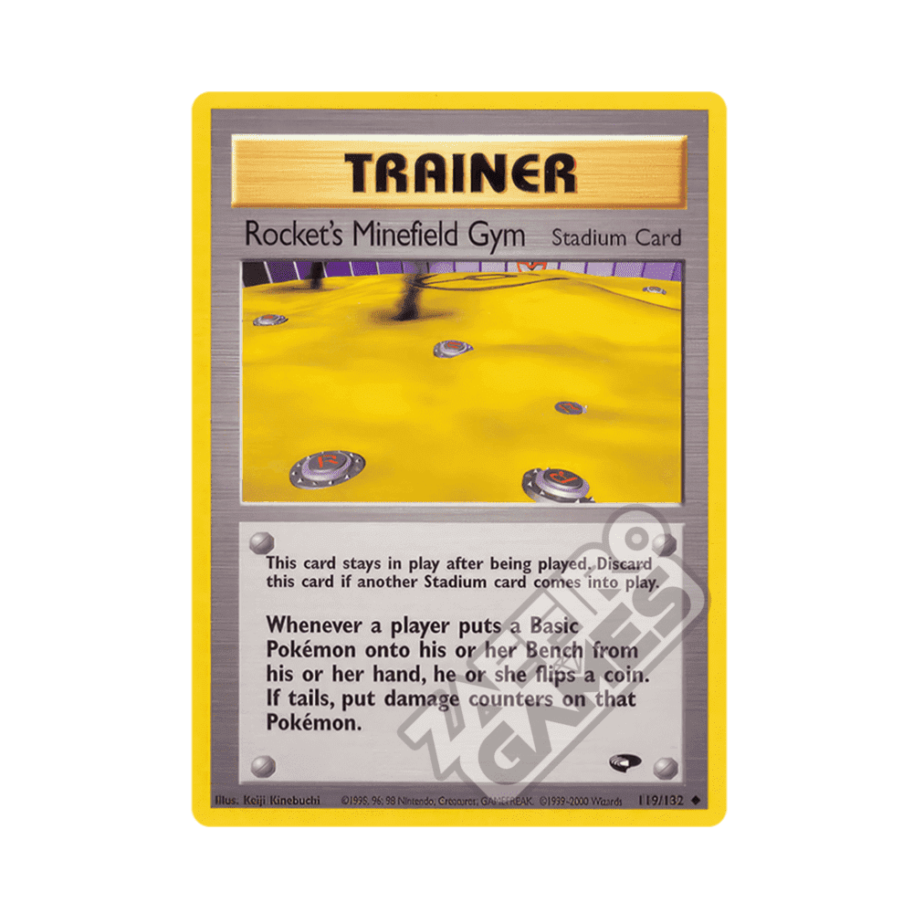 119/132 Rocket's Minefielf Gym Non Comune Unlimited (ENG) - Gym Challenge