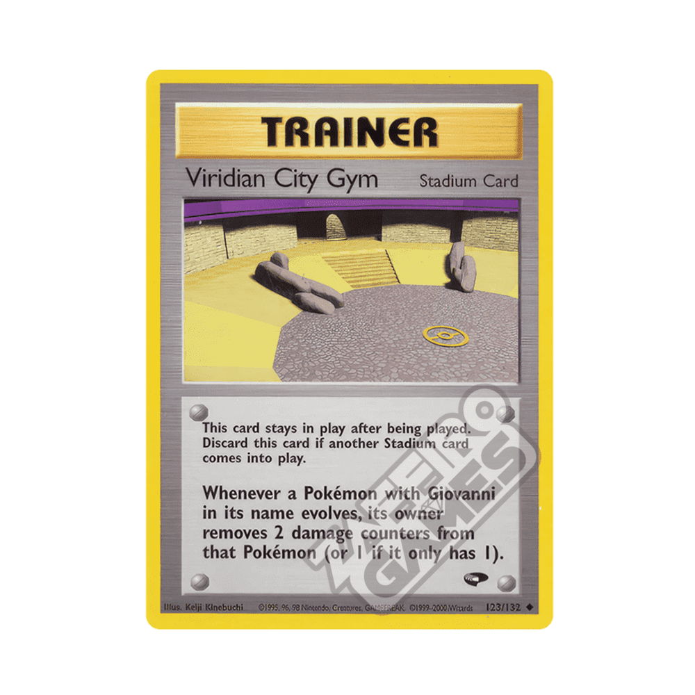 123/132 Virdian City Gym Non Comune Unlimited (ENG) - Gym Challenge