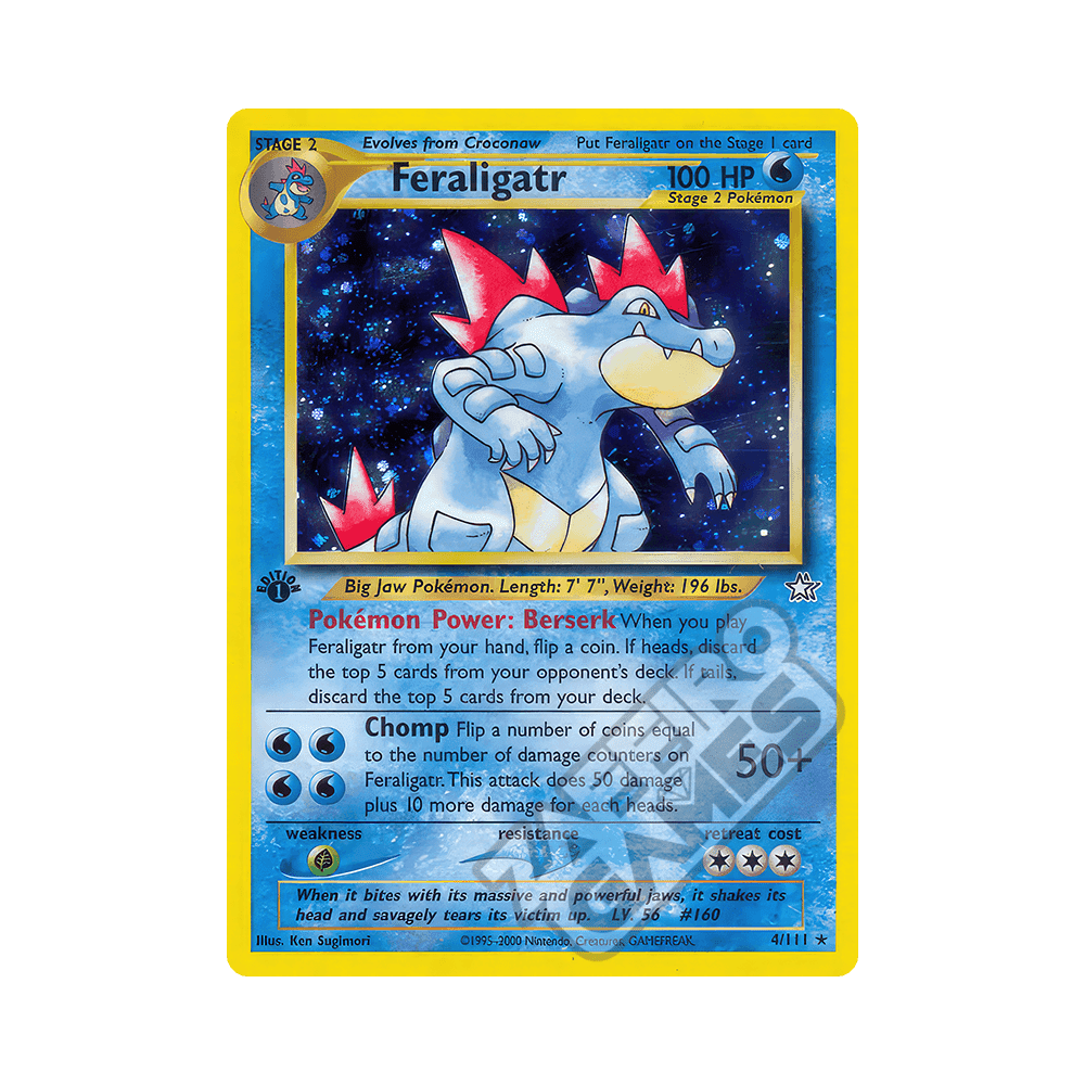 004/111 Feraligatr Holo Prima Edizione (ITA) - Neo Genesis