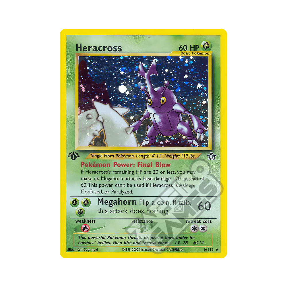 006/111 Heracross Holo Prima Edizione (ITA) - Neo Genesis