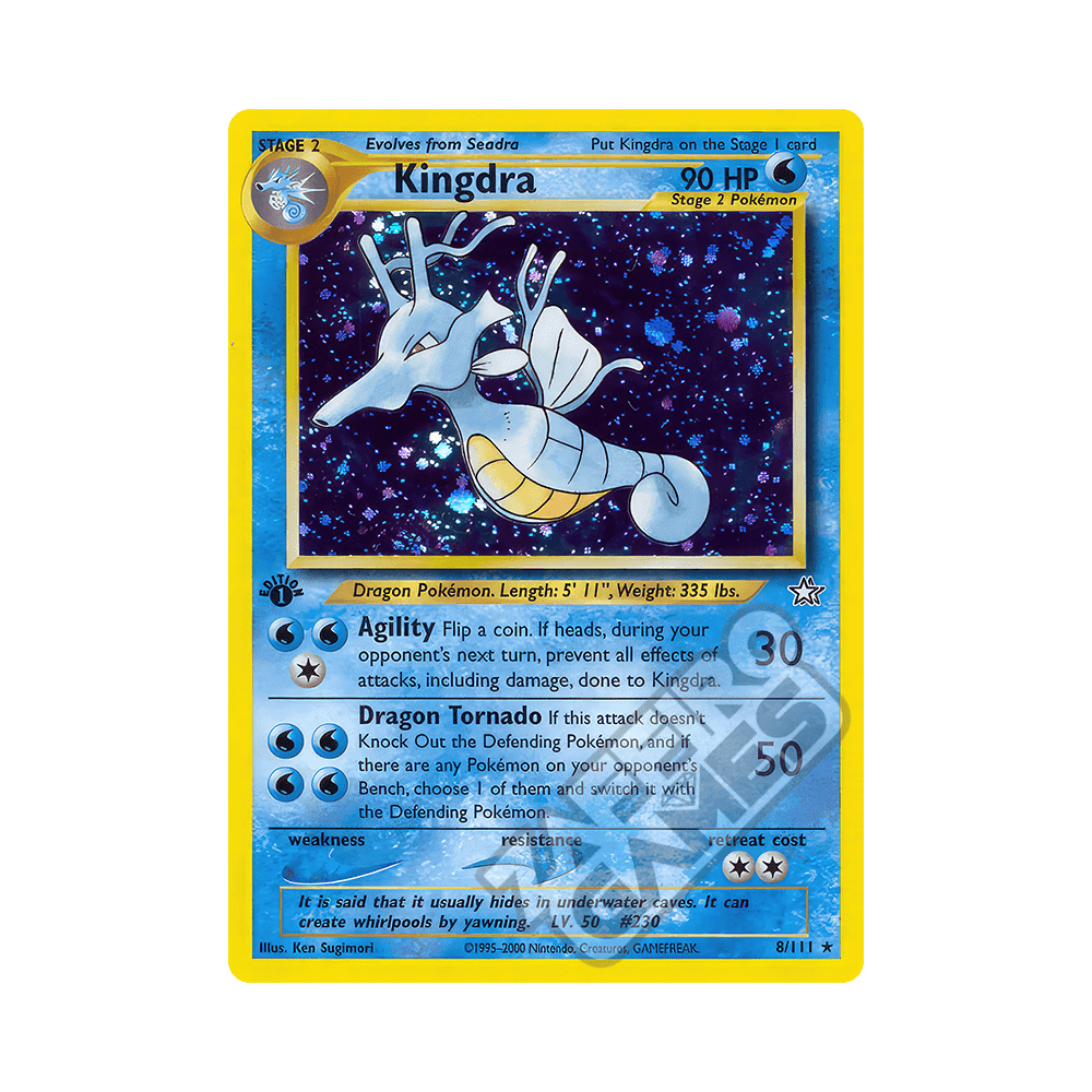 008/111 Kingdra Holo Prima Edizione (ITA) - Neo Genesis