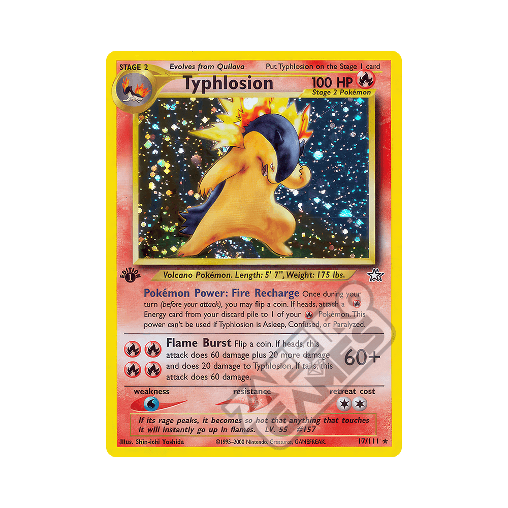 017/111 Typhlosion Holo Prima Edizione (ITA) - Neo Genesis