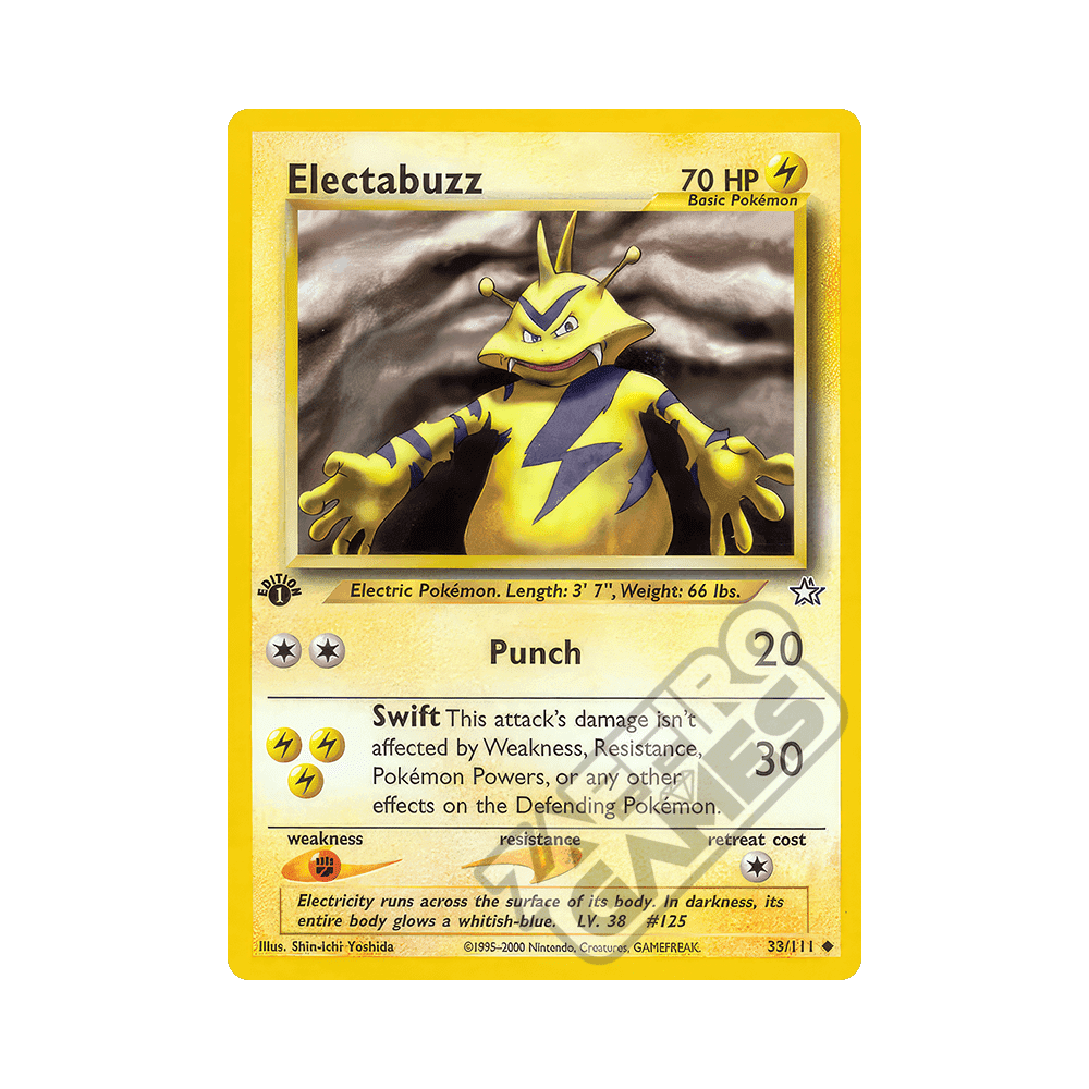 033/111 Electabuzz Non Comune Prima Edizione (ITA) - Neo Genesis