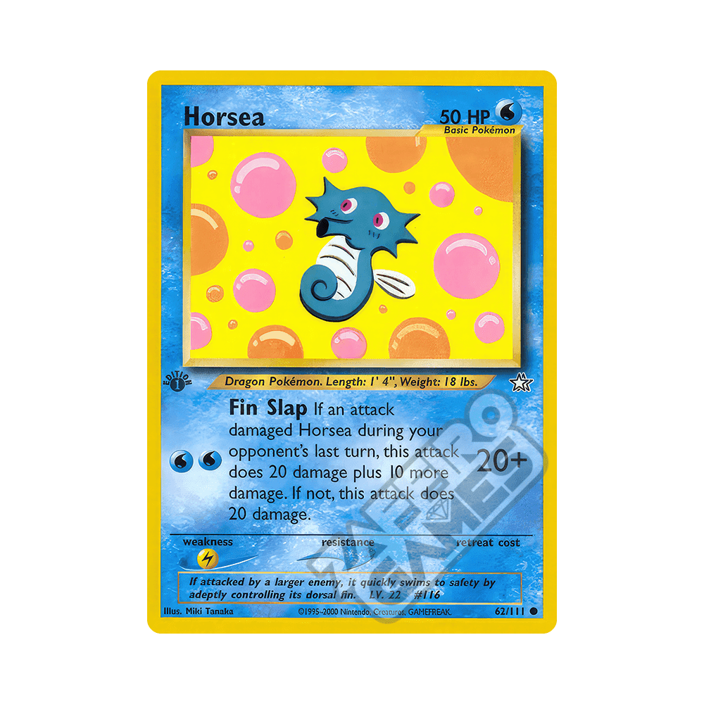 062/111 Horsea Comune Prima Edizione (ITA) - Neo Genesis