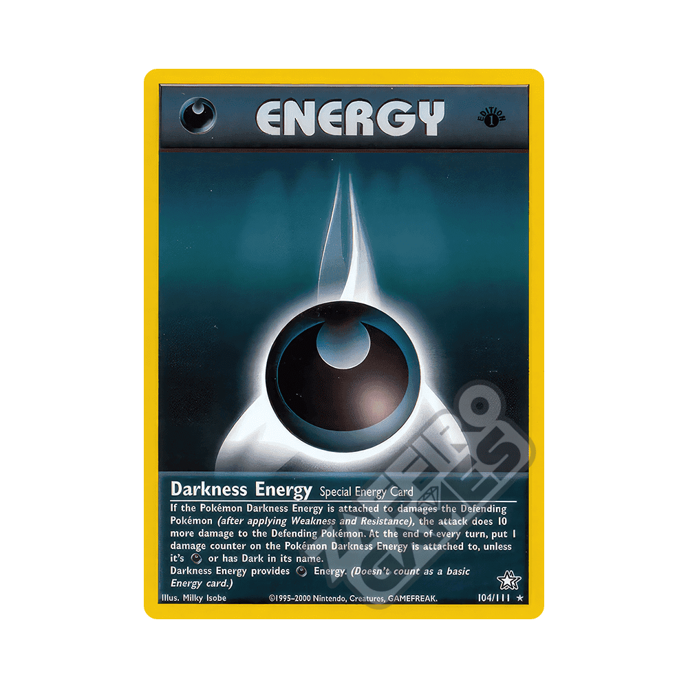 104/111 Energia Oscurità Rara Prima Edizione (ITA) - Neo Genesis