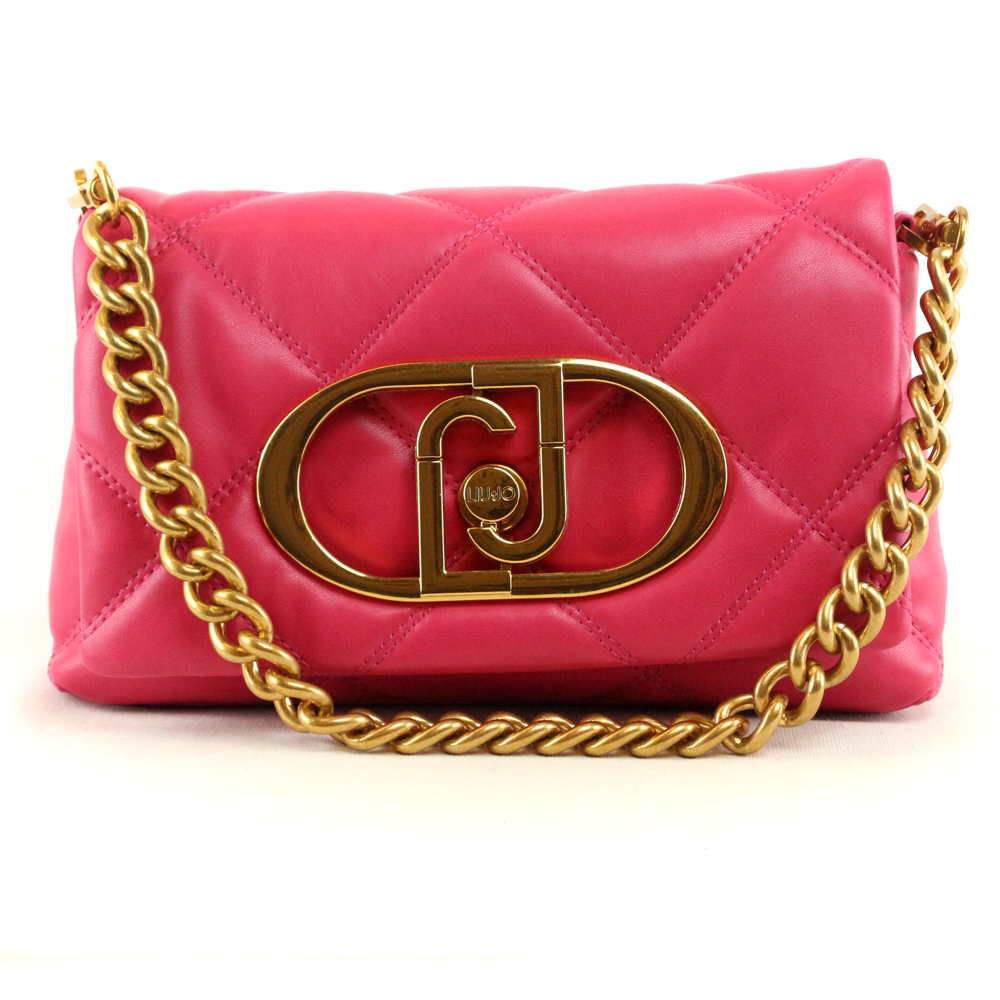 Liu Jo LAPUFFY  ICON Borsa a tracolla AA4148 E0426 VIVA MAGENTA