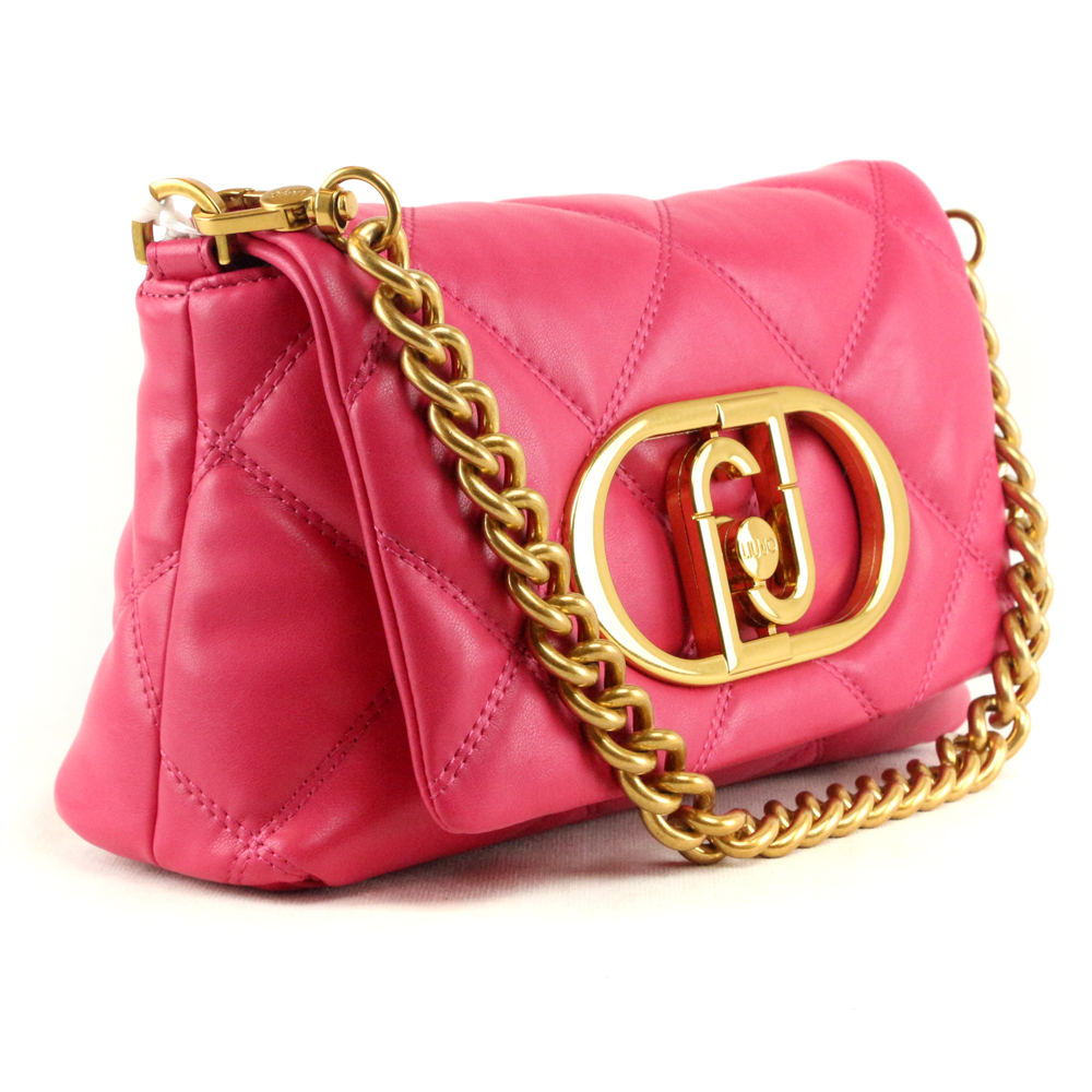 Liu Jo LAPUFFY  ICON Borsa a tracolla AA4148 E0426 VIVA MAGENTA