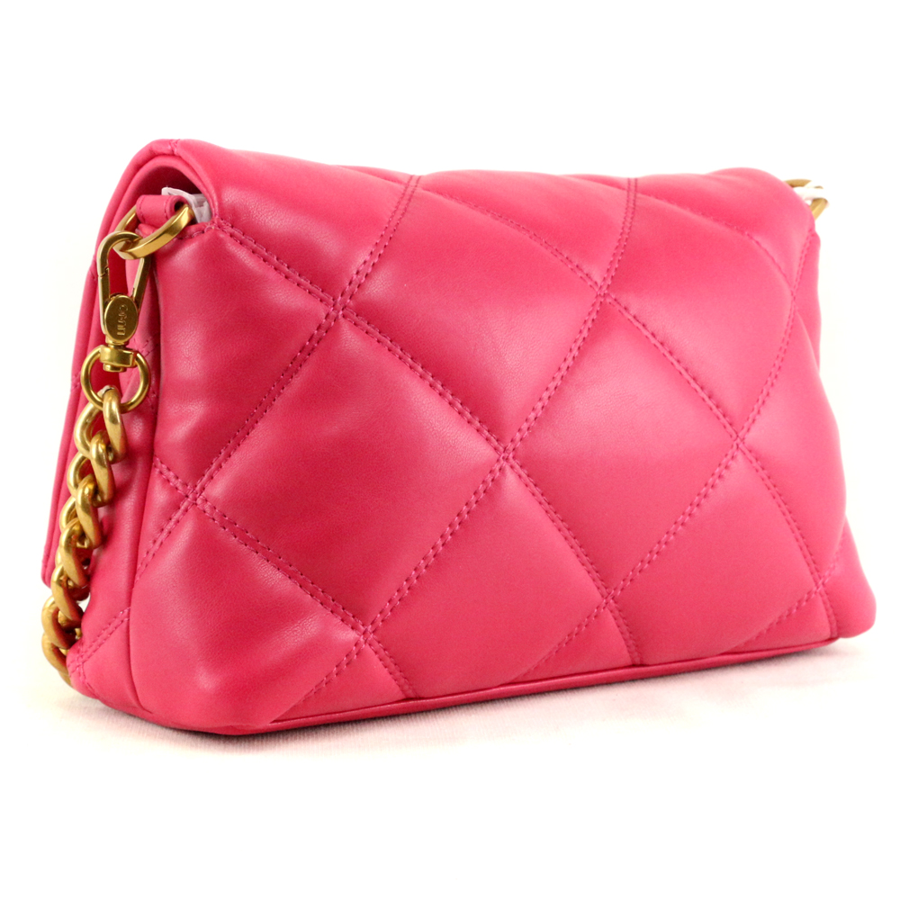 Liu Jo LAPUFFY  ICON Borsa a tracolla AA4148 E0426 VIVA MAGENTA