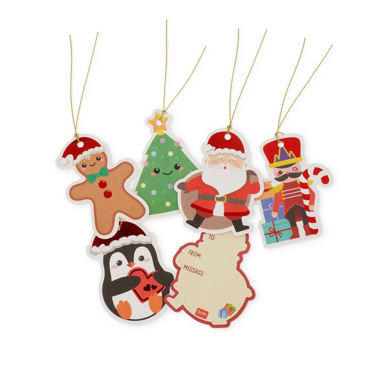 Vetrofanie Natalizie In Silicone Adesivo Per Finestra Dizzy Duck Con Alberi Della Foresta Invernale Innevata - Adesivi Natalizi Riutilizzabili - Italia Adesivo Vinile Antistatico