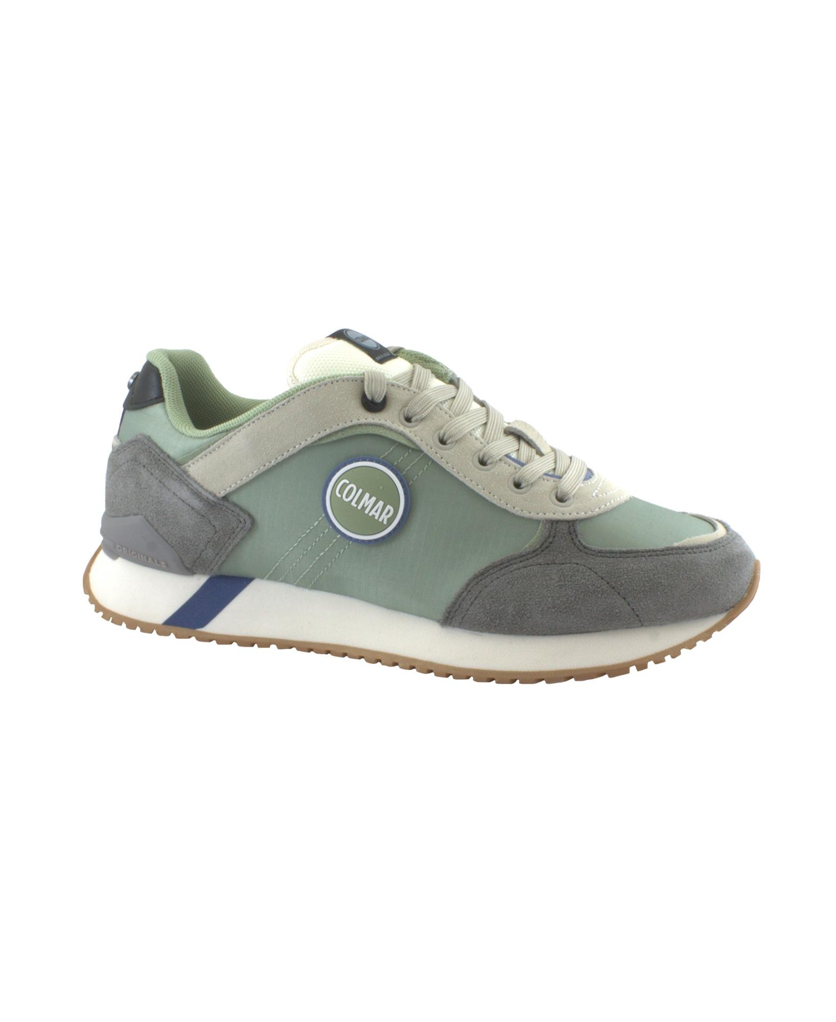 COLMAR TRAVIS PLUS SHADES green gray verde scarpe uomo sneakers