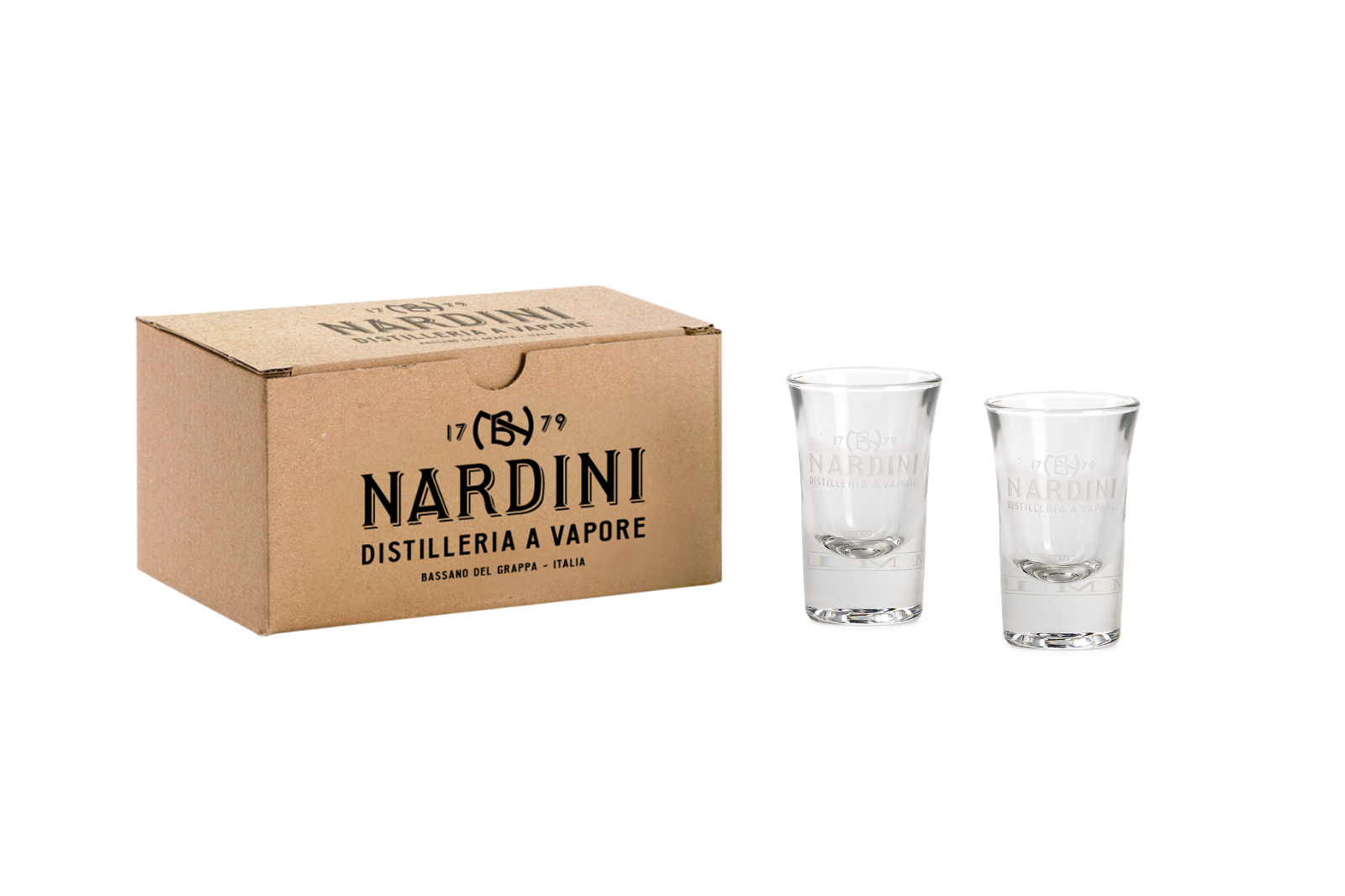 Bicchiere da acqua Anelli in vetro trasparente 380ml - Nardini