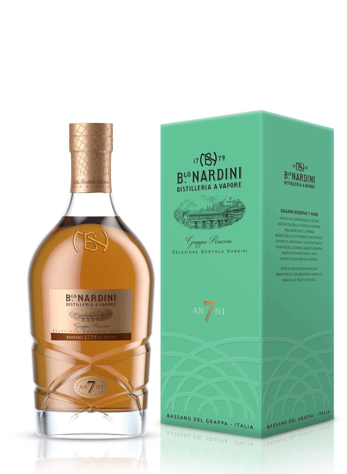 Grappa Riserva 7 anni Selezione Bortolo Nardini box