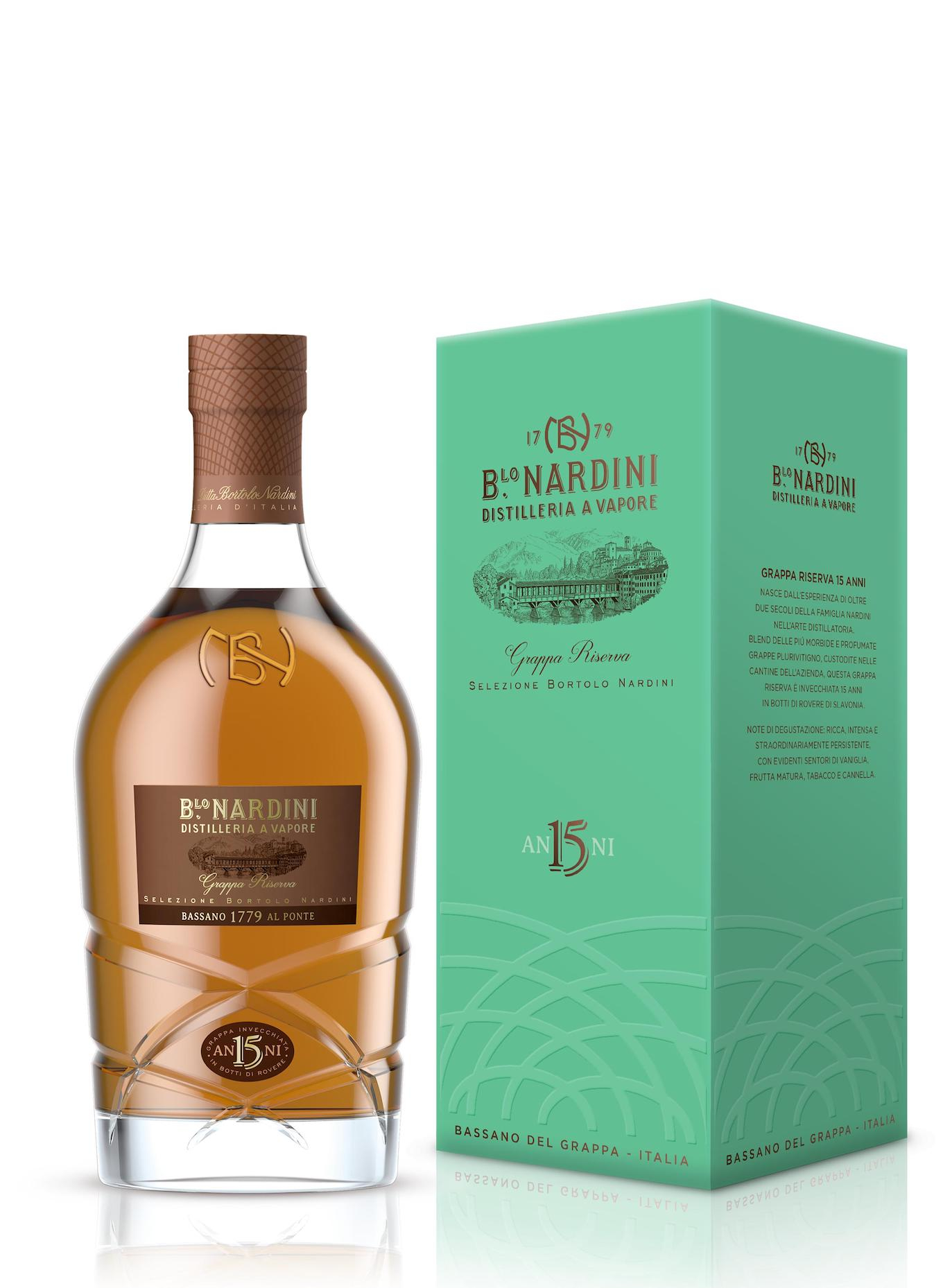 Grappa Riserva 15 anni Selezione Bortolo Nardini box